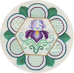 Surface Embroidery on Linen