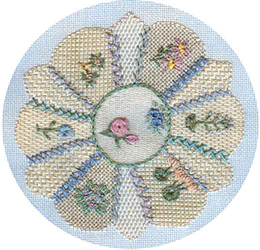 Needlepoint with Embroidery